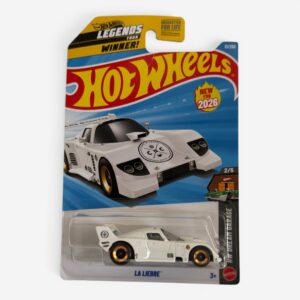 Hot Wheels 2026 La Liebre Legends Tour Winner HW Dream Garage 2/5 #31/250 – White Diecast Collectible diecast collectible